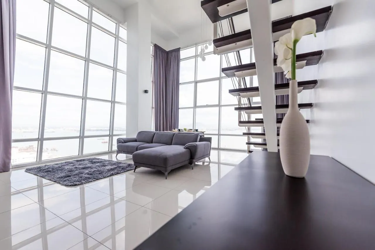 Apartment Maritime Penthouse Suite By The Sea George Town Malaysia
